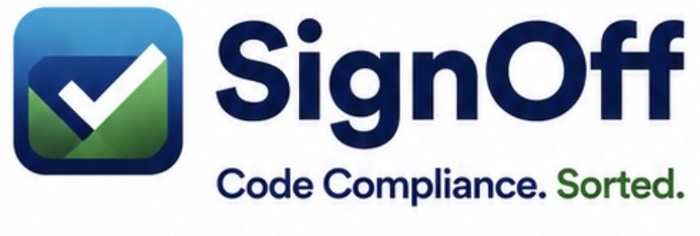 SignOff — Code Compliance. Sorted.